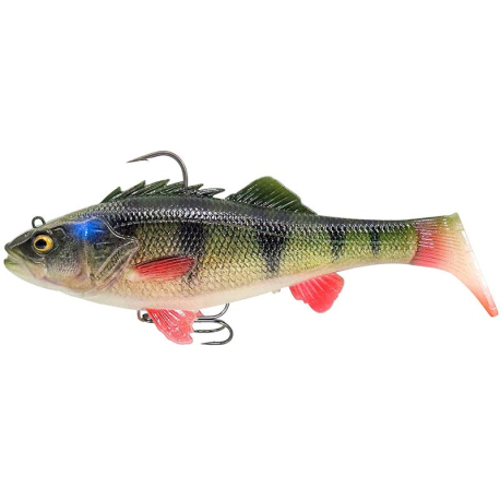 LEURRE SOUPLE 4D PERCH SHAD SLOW SINK 17.5 CM 67 GR