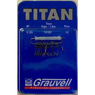 AGRAFE SANS NOEUX GRAUVELL TITAN N.2