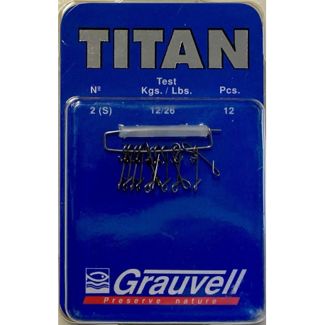 AGRAFE SANS NOEUX GRAUVELL TITAN N.2