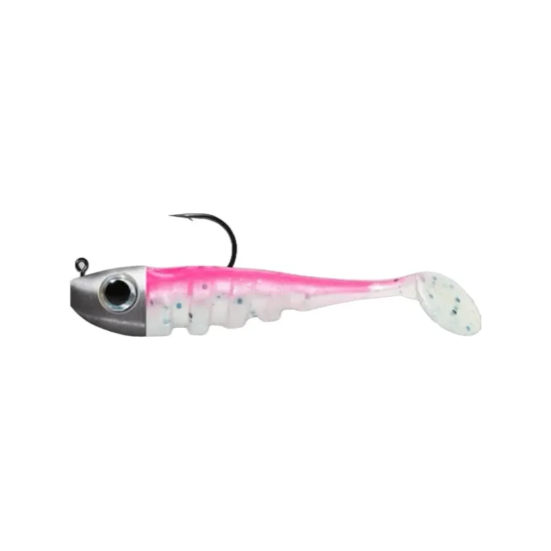 Delalande Toupti Shad Monté 4 cm – Leurre souple 4 g