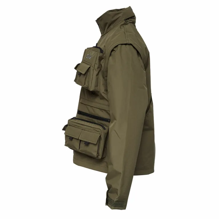 VESTE DAM ICONIC FLY JACKET GREEN VESTE DAM ICONIC FLY JACKET GREEN