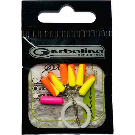 GUIDE FIL GARBOLINO STREAMLINE STIX JAUNE / ORANGE