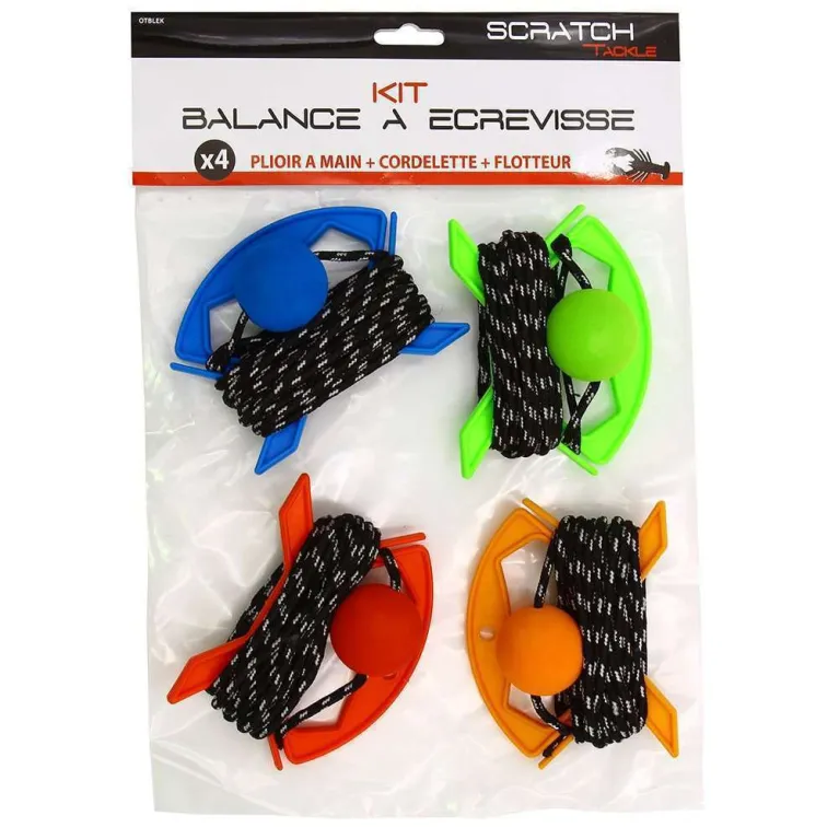 KIT BALANCE ECREVISSE SCRATCH TACKLE