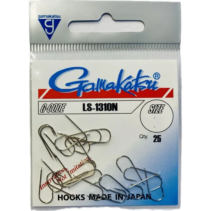 Gamakatsu LS-1310N – Hameçon Truite Nickelé à Hampe Longue