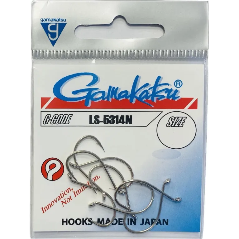 Gamakatsu LS-5314N – Hameçon Octopus mer nickelé