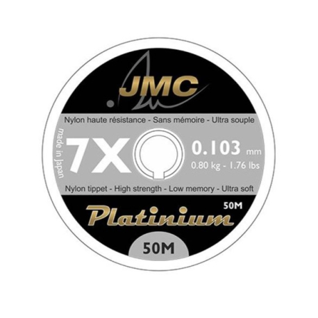 FIL NYLON SPECIAL BAS DE LIGNE JMC PLATINIUM