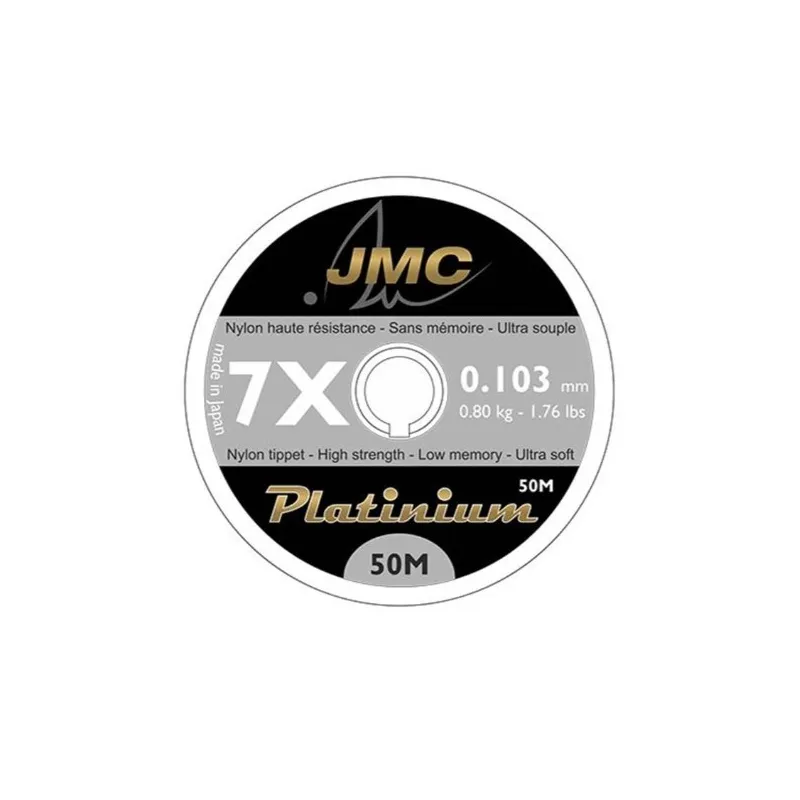 FIL NYLON SPECIAL BAS DE LIGNE JMC PLATINIUM
