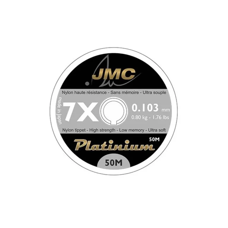 FIL NYLON SPECIAL BAS DE LIGNE JMC PLATINIUM