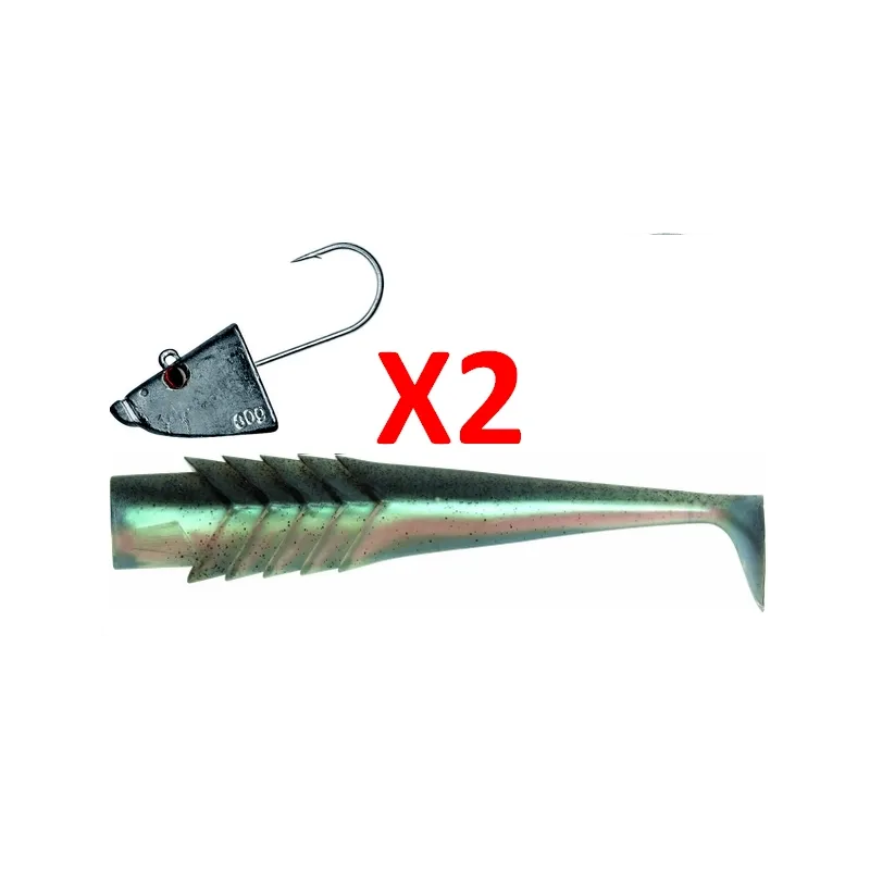LEURRE SOUPLE ILLEX NITRO BOLE SHAD 180 GM + NITRO BOLE HEAD