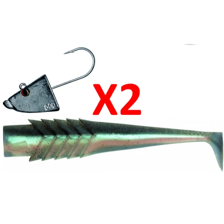 LEURRE SOUPLE ILLEX NITRO BOLE SHAD 180 GM + NITRO BOLE HEAD