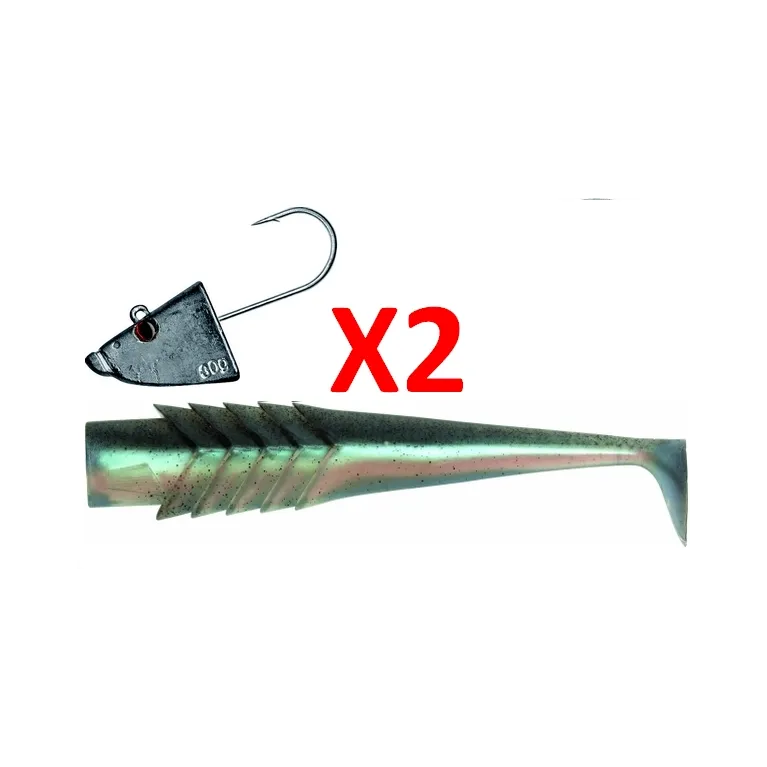 LEURRE SOUPLE ILLEX NITRO BOLE SHAD 180 GM + NITRO BOLE HEAD