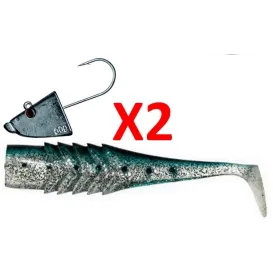 LEURRE SOUPLE ILLEX NITRO BOLE SHAD 180 S + NITRO BOLE HEAD