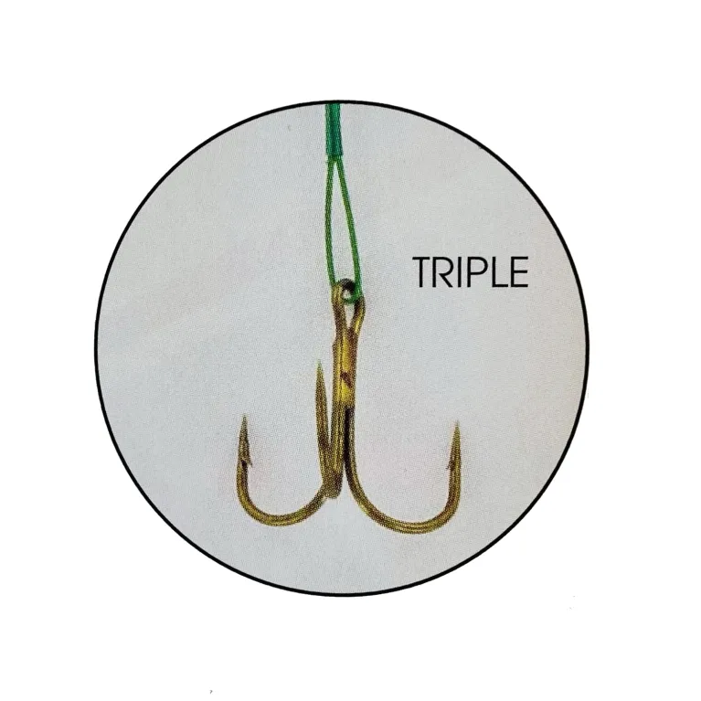 BAS DE LIGNE POWERLINE CARN'ACIER 7 BRINS TRIPLE