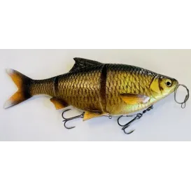 LEURRE SOUPLE SAVAGE GEAR 4D PERCH SHAD SLOW SINK 17.5 CM 67 GR