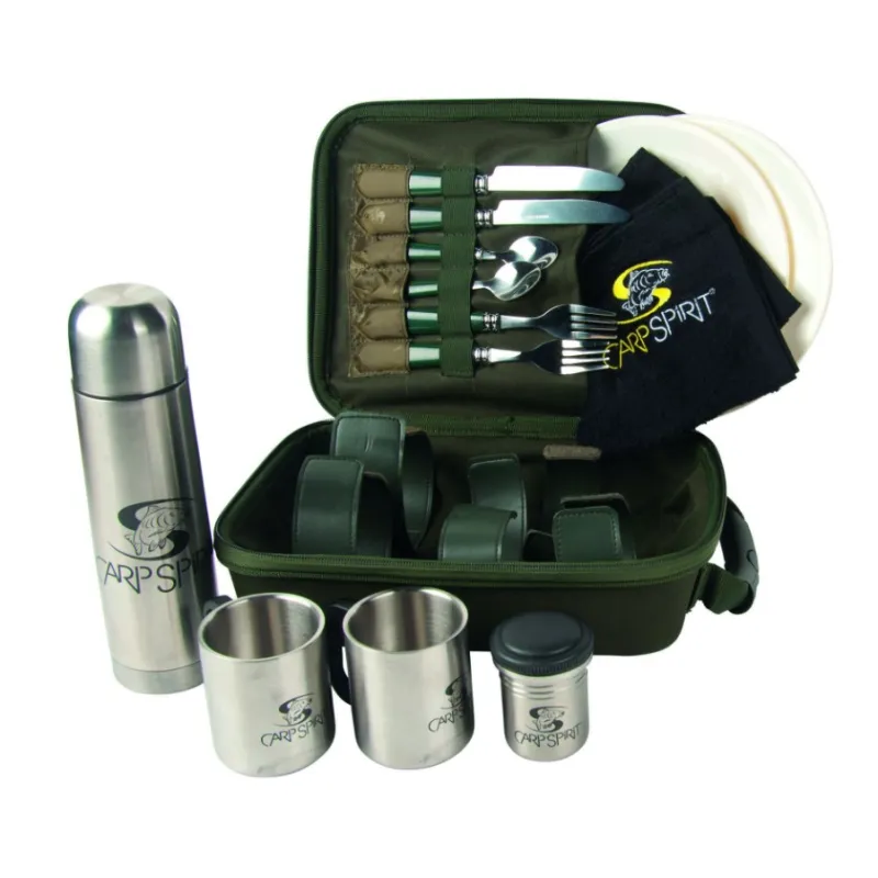 Set Camping Deluxe 2 personnes Carp Spirit