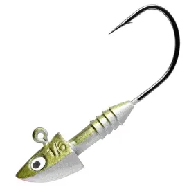 Berkley PowerJig All-Round Olive Pearl – Tête Plombée – Blister de 5