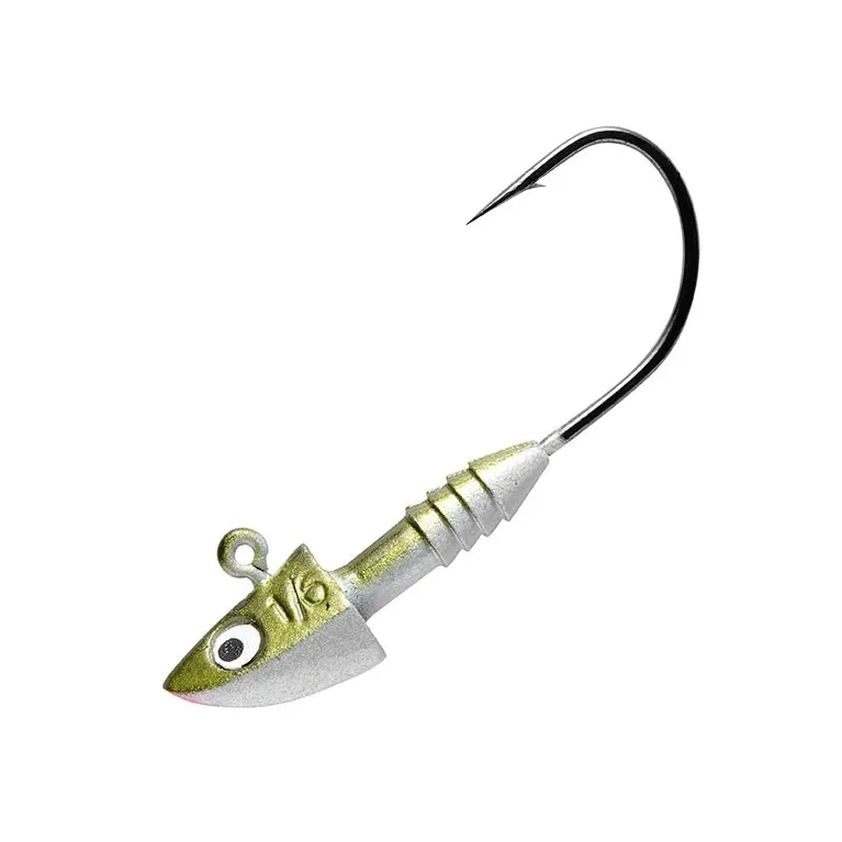 Berkley PowerJig All-Round Olive Pearl – Tête Plombée – Blister de 5