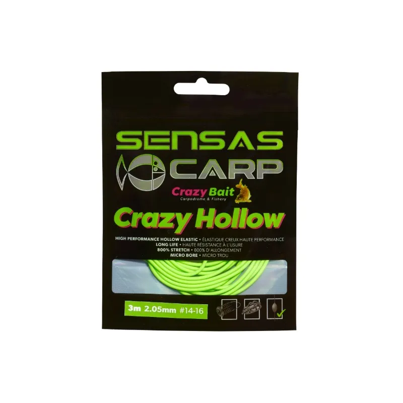 ELASTIQUE SENSAS CRAZY HOLLOW 800%