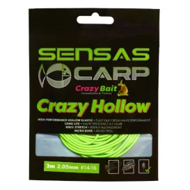 Sensas Crazy Hollow 800% – Élastique creux carpe 3 m