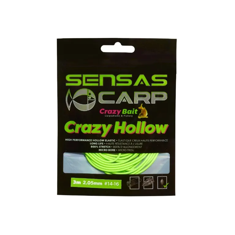 ELASTIQUE SENSAS CRAZY HOLLOW 800%