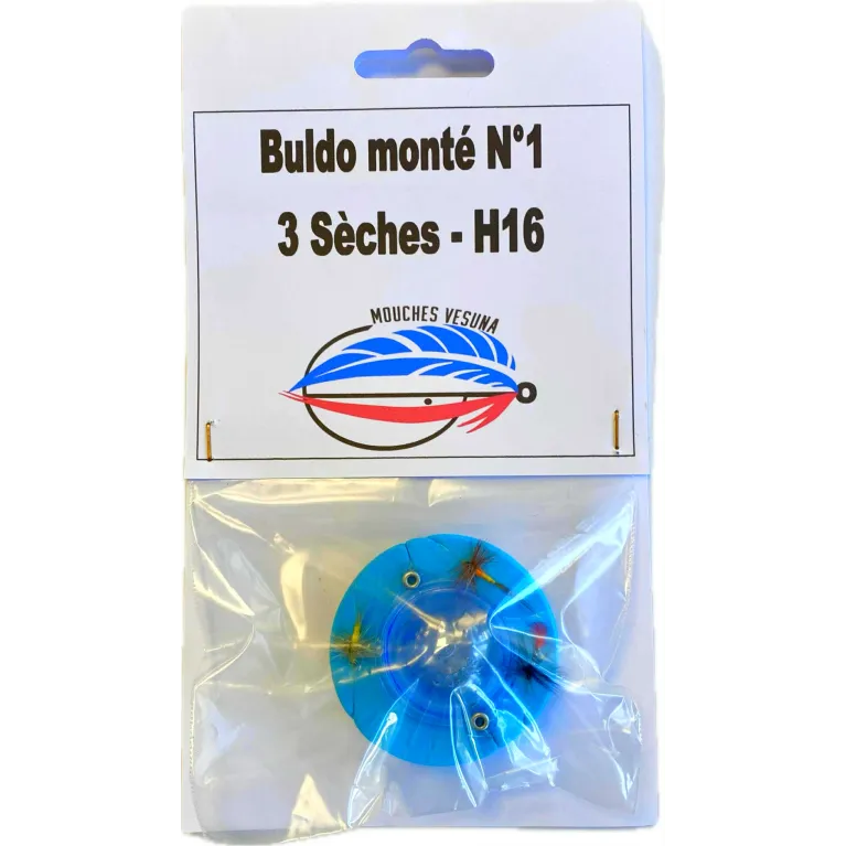 BULDO N°1 VESUNA MONTE 3 MOUCHES SECHES - SPECIAL TRUITE