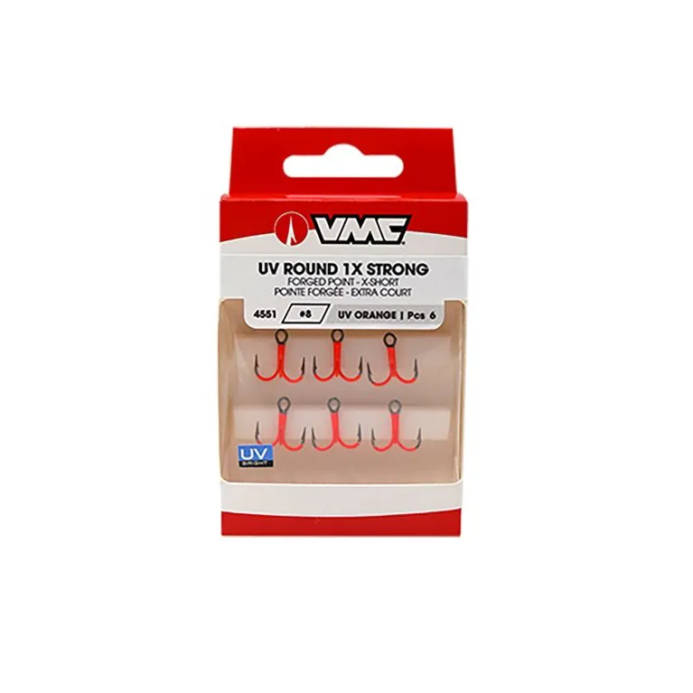 HAMECON TRIPLE VMC 4551UV ROUND 1X ORANGE