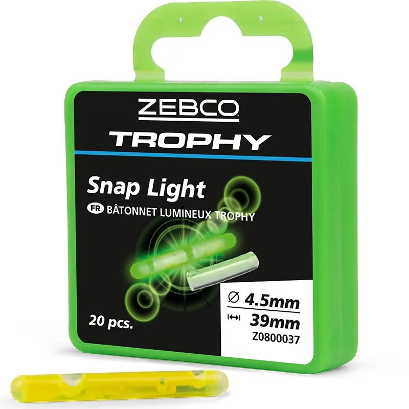 BATONS LUMINEUX ZEBCO TROPHY SNAP LIGHT - Par 20