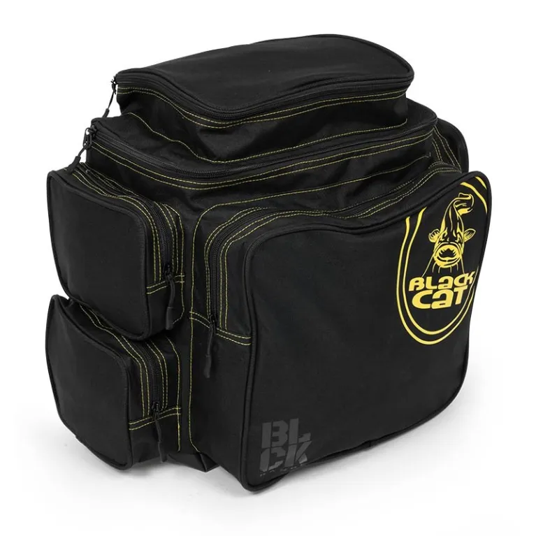 Black Cat Carryall Black Rucksack – Sac à dos de pêche 35 L