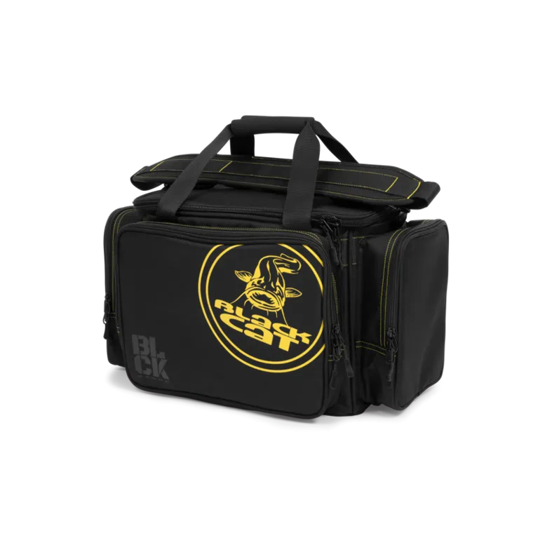 Black Cat Carryall Black Holdall Medium – Sac de transport 20 L pour matériel de pêche