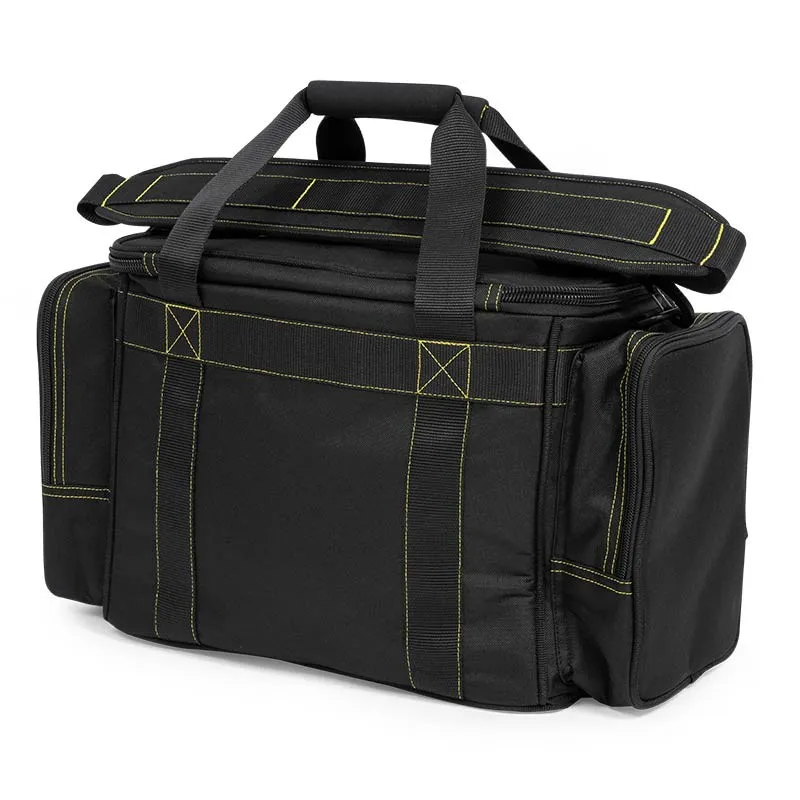 Black Cat Carryall Black Holdall Medium – Sac de transport 20 L pour matériel de pêche