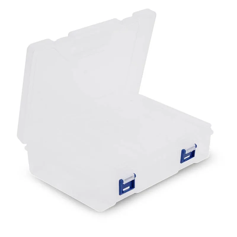 Zebco Trophy Double Decker Box – Boîte de rangement à deux niveaux pour accessoires de pêche