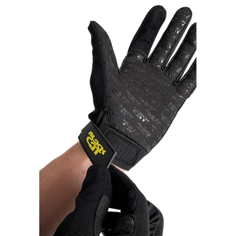 Black Cat Gant de pêche pour le silure – Gants antidérapants de protection