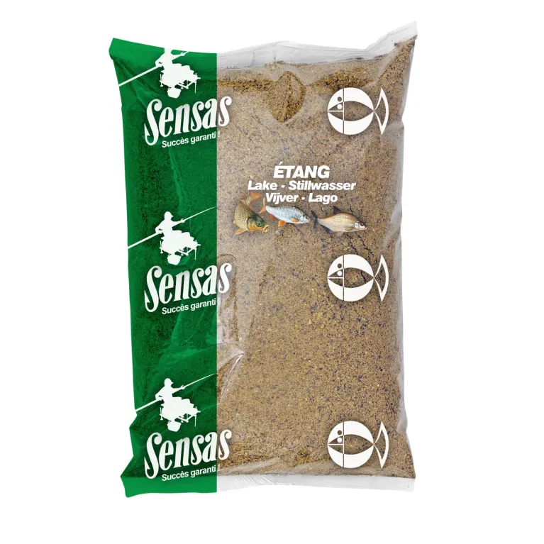 Sensas Amorce Super Prima Étang 1 kg – Amorce polyvalente pour la pêche en étang