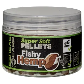 SUPER SOFT PELLETS 6MM NATURAL SENSAS 60 GR
