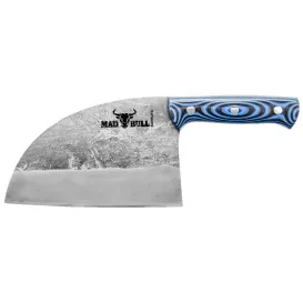 COUTEAU MAD BULL SERBIAN SAMURA BLEU