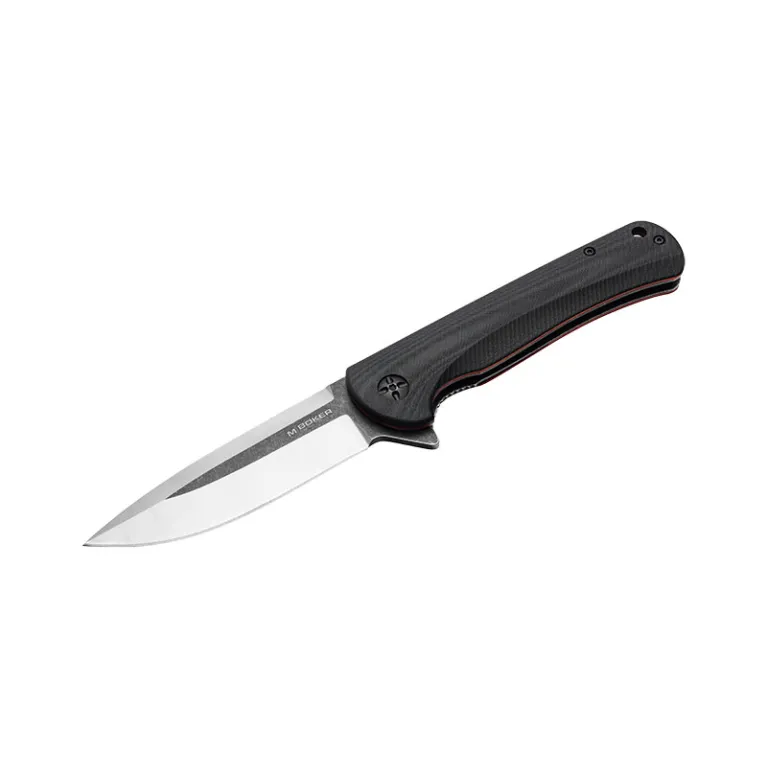 Couteau Böker Magnum Mobius - Lame 95 mm en acier 440A et manche G10