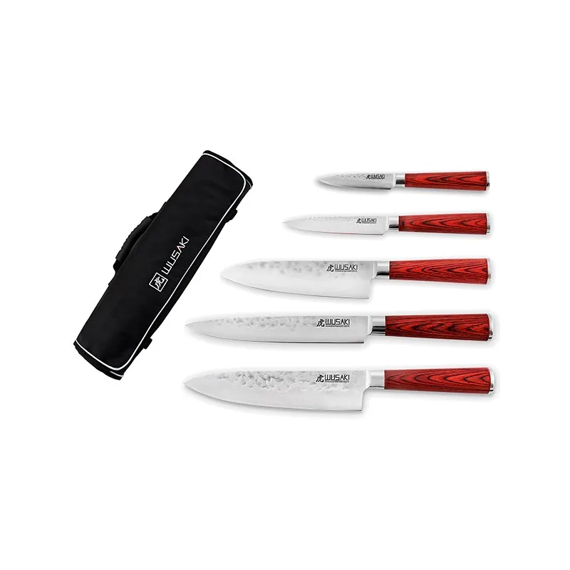 COFFRET 5 COUTEAUX PAKA WUSAKI