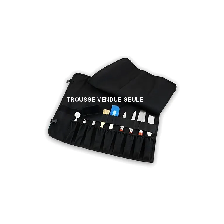 Trousse vide Wusaki pour 9 couteaux de cuisine et ustensiles