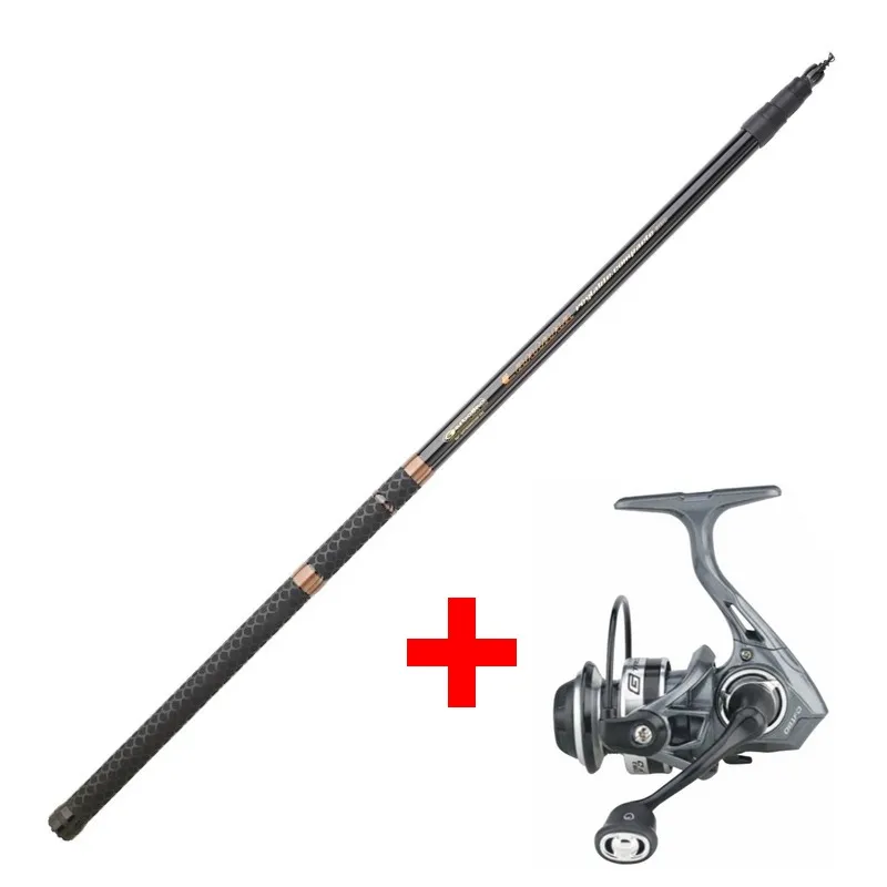 ENSEMBLE TELEREGLABLE GARBOLINO CANNE LANTANA RC 380 + G TROUT SPIN 081FD