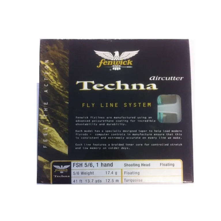 SOIE TECHNA FENWICK 5/6 FLOATING RUNNING + SHOOTING HEAD SOIE TECHNA FENWICK 5/6 FLOATING RUNNING + SHOOTING HEAD