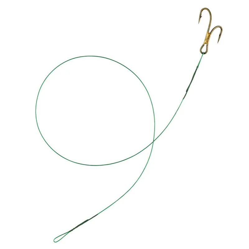 Avançon Acier SRT 7 Brins avec Hameçon Ryder 40 cm – Lot de 3