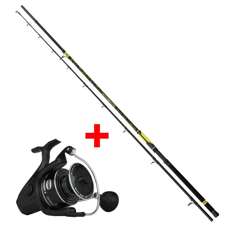ENSEMBLE BLACK CAT CANNE PERFECT PASSION XH-S  280 + MOULINET PENN PURSUIT V 8000