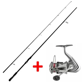 ENSEMBLE CANNE DAIWA RX 702 MH + MOULINET CROSSFIRE LT 2020