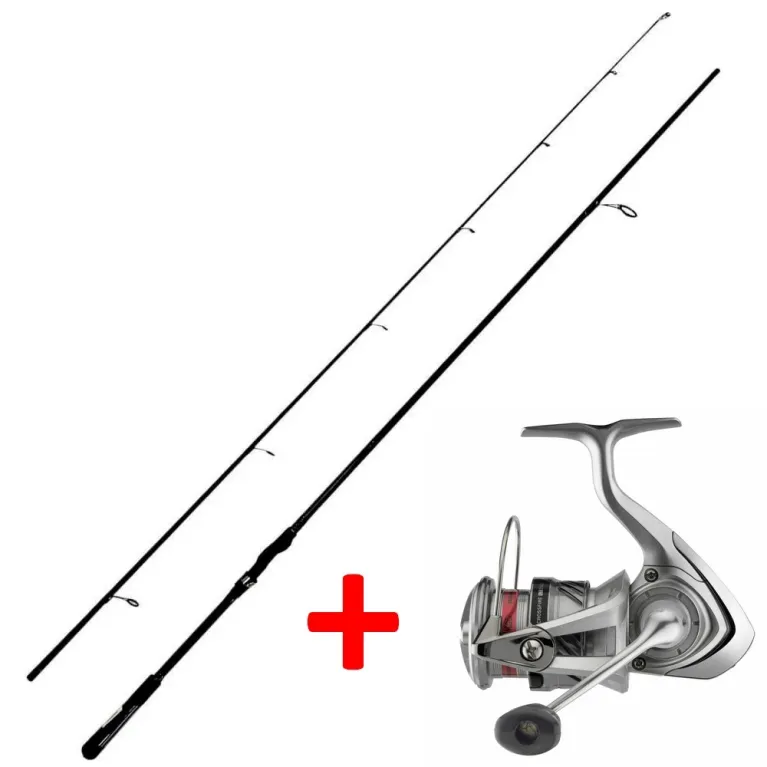 ENSEMBLE CANNE DAIWA RX 702 M + MOULINET CROSSFIRE LT 2020