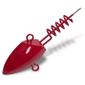 TETE PLOMBEE SCREW JIG'S BLACK CAT RED