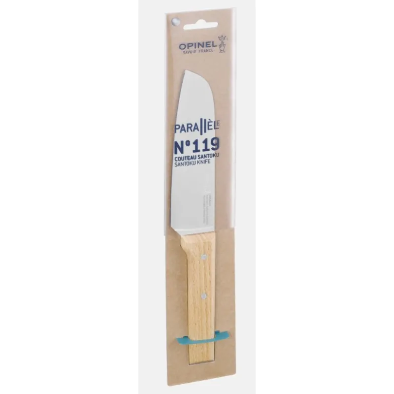 COUTEAU OPINEL SANTOKU PARRALELE N°119