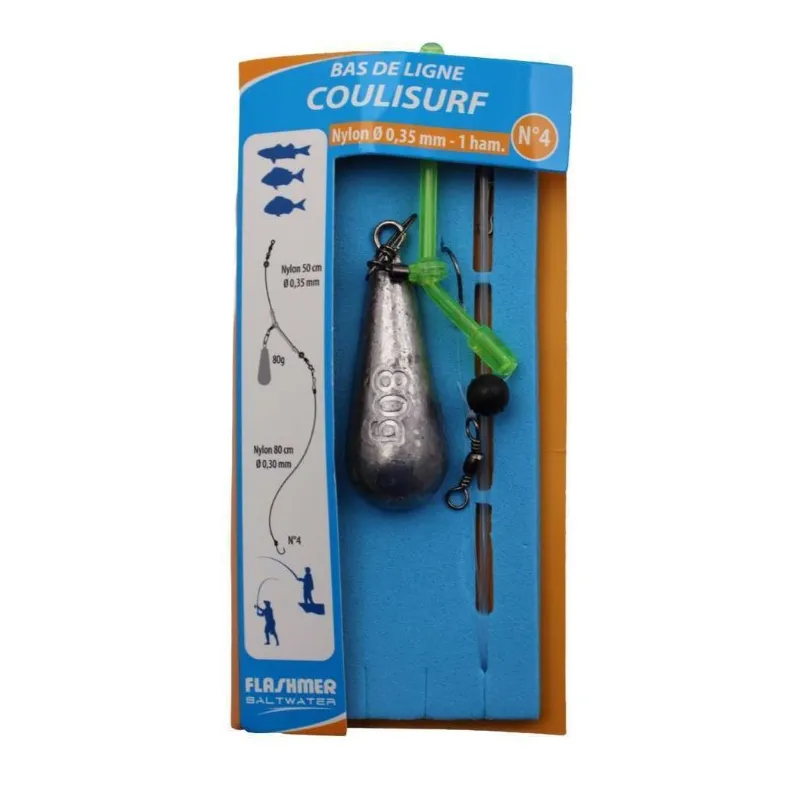 Bas de Ligne Coulisurf | Bas de Ligne Surfcasting Bord et Bateau