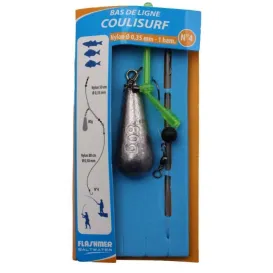 BAS DE LIGNE FLASHMER COULISURF H 4 - 80 GR