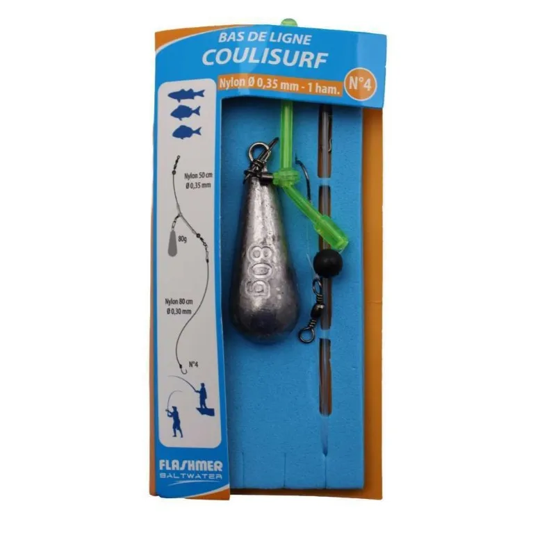 Bas de Ligne Coulisurf | Bas de Ligne Surfcasting Bord et Bateau