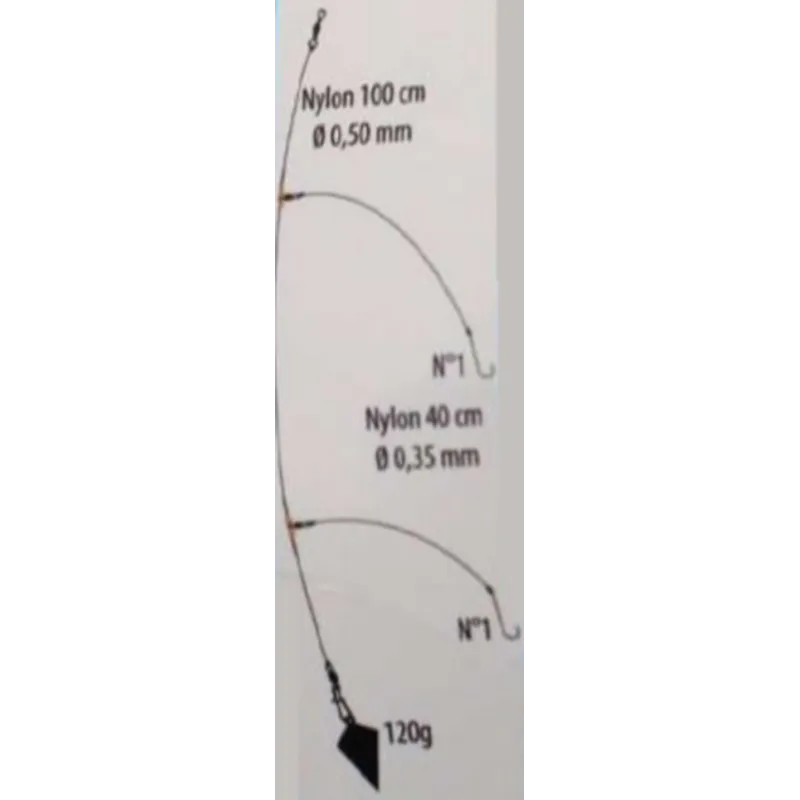 Bas de Ligne Coulisurf | Bas de Ligne Surfcasting Bord et Bateau